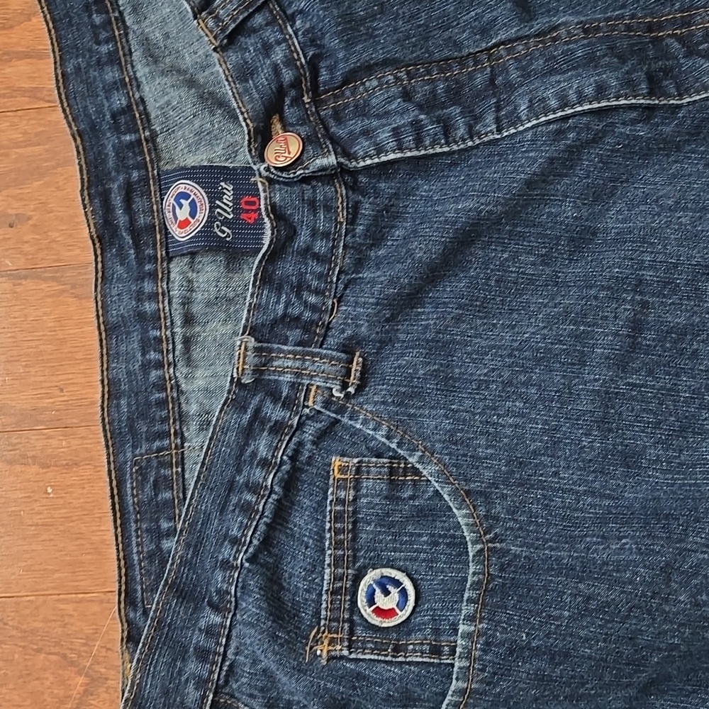 G Unit Men's Blue Jean Shorts